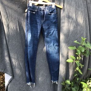 SOLD FP Raw Hem Denim